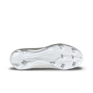 adidas X Crazyfast.1 FG J - Botas de fútbol infantiles adidas FG para césped natural o artificial de última generación - blancas