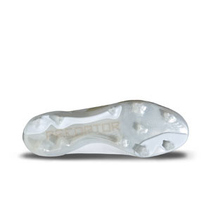 adidas Predator Elite FG - Botas de fútbol adidas FG para césped natural o artificial de última generación - blancas