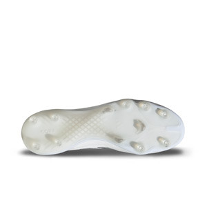 adidas Copa Pure 3 Elite LL FG - Botas de fútbol sin cordones adidas FG para césped natural o artificial de última generación - blancas
