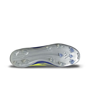 adidas F50 League FG/MG Messi - Botas de fútbol adidas FG/MG para césped artificial de Messi - plateadas