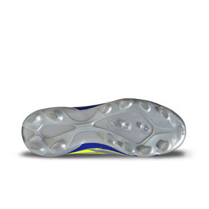 adidas F50 League MG J Messi - Botas de fútbol infantiles adidas MG para césped natural o artificial de Messi - plateadas