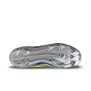 adidas F50 Elite FG J Messi - Botas de fútbol infantiles adidas FG para césped natural o artificial de última generación de Messi - plateadas