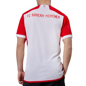 Camiseta adidas Bayern 2023 2024 - Camiseta primera equipación adidas del Bayern de Múnich 2023 2024 - blanca, roja