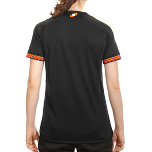 Camiseta adidas 3a AS Roma mujer 2023 2024 - Camiseta tercera equipación para mujer adidas para mujer de la AS Roma 2023 2024 - negra