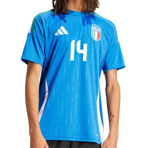 Camiseta adidas Italia Chiesa 2024 - Camiseta adidas de Italia Chiesa 2024 - azul
