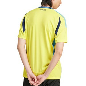 Camiseta adidas Suecia 2024 - Camiseta de la primera equipación adidas de Suecia  2024 - amarilla