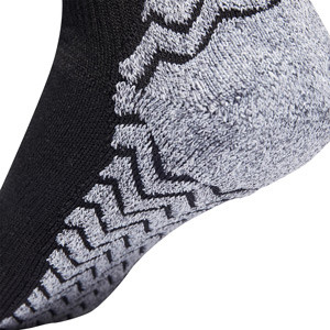 Calcetines adidas Football Grip Knitted acolchados - Calcetines media caña antideslizantes acolchados de entrenamiento de fútbol adidas - negros