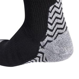 Calcetines adidas Football Grip Knitted Light finos - Calcetines media caña antideslizantes finos de entrenamiento de fútbol adidas - negros