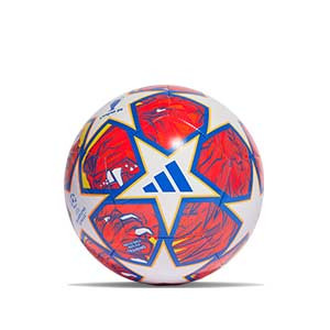 Balón adidas Champions League Londres training talla 5 - Balón de fútbol adidas de la Final de la UEFA Champions League 2024 en Londres talla 5 - rojo