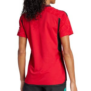 Camiseta adidas United mujer 2023 2024 - Camiseta primera equipación para mujer adidas del Manchester United 2023 2024 - roja
