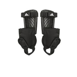 adidas Tiro Match J - Espinilleras de fútbol infantiles adidas con tobillera protectora - negras