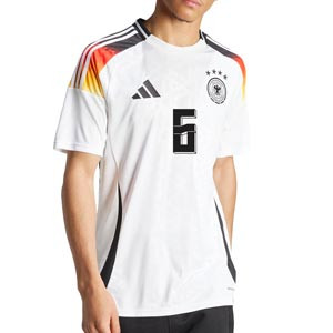 Camiseta adidas Alemania Kimmich 2024 - Camiseta de la primera equipación de Kimmich adidas de la selección alemana 2024 - blanca