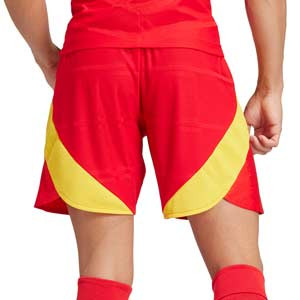Short adidas España auténtico 2024 - Pantalón corto auténtico primera equipación adidas de la selección española - rojo