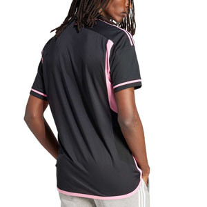 Camiseta adidas 2a Inter Miami autentica 2024 - Camiseta segunda equipación auténtica adidas Inter Miami 2024 - negra