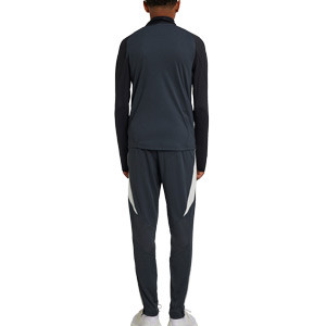 Pantalón adidas Manchester United niño entrenamiento - Pantalón largo infantil de entrenamiento adidas del Manchester United FC 2024 2025 - carbón