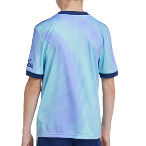 Camiseta adidas 3a Arsenal niño 2024 2025 - Camiseta infantil de la tercera equipación adidas del Arsenal FC 2024 2025 - azul claro, lila
