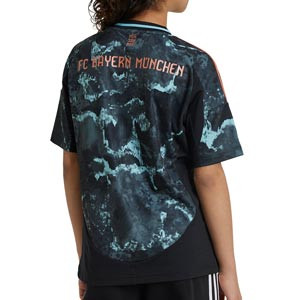 Camiseta adidas 2a Bayern niño 2024 2025 - Camiseta infantil de la segunda equipación adidas del Bayern de Múnich 2024 2025 - negra