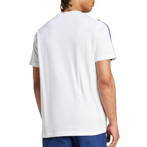 Camiseta adidas Real Madrid DNA - Camiseta de algodón adidas del Real Madrid - blanca
