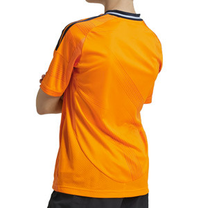 Camiseta adidas 2a Real Madrid niño 24-25 - Camiseta infantil de la segunda equipación adidas del Real Madrid 2024 2025 - naranja