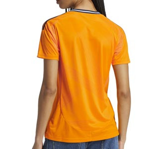 Camiseta adidas 2a Real Madrid mujer 24-25  - Camiseta para mujer de la segunda equipación adidas del Real Madrid 2024 2025 - naranja