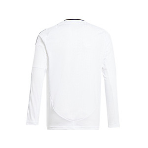 Camiseta adidas Real Madrid niño manga larga 2024 2025 - Camiseta de manga larga infantil de la primera equipación adidas del Real Madrid CF 2024 2025 - blanca