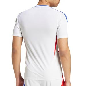 Camiseta adidas Olimpique Lyon 2024-2025 - Camiseta de la primera equipación adidas del Olimpique Lyon 2024 2025 - blanca