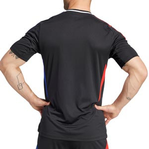 Camiseta adidas 2a Olympique Lyon 2024 2025 - Camiseta de la segunda equipación adidas del Olympique de Lyon 2024 2025 - negra