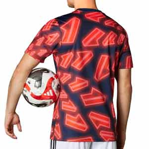 Camiseta adidas Juventus pre-match - Camiseta de calentamiento pre-match adidas de la Juventus - azul marino, roja