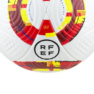 Balón adidas RFEF Pro talla 5 - Balón de fútbol adidas de la RFEF 2024 2025 en talla 5 - blanco