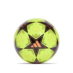 Balón adidas Champions League 24-25 Club talla 5 - Balón de fútbol adidas de la Champions League 2024 2025 de alta visibilidad en talla 5 -áamarillo