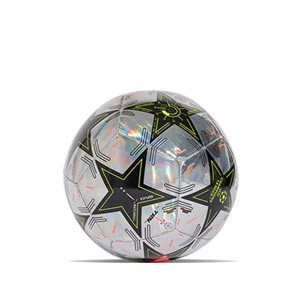 Balón adidas Champions League Training talla 4 - Balón de fútbol adidas de la Champions League 2024 2025 en talla 4 - plateado