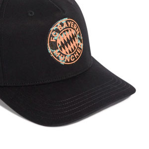 Gorra adidas 2a Bayern - Gorra de la segunda equipación adidas del Bayern de Múnich 2024 2025 - negra
