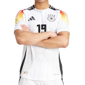Camiseta adidas Alemania Sané auténtica 2024 - Camiseta auténtica de la primera equipación de Sané adidas de la selección alemana 2024 - blanca