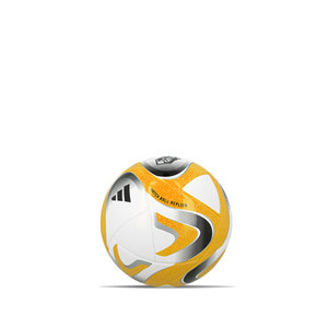 Balón adidas Kings League mini - Balón de fútbol adidas de la Kings League de 2024 en talla mini - blanco, amarillo