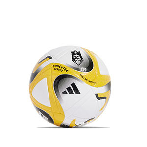 Balón adidas Kings League talla 4 - Balón de fútbol adidas de la Kings League de 2024 en talla 4 - blanco, amarillo