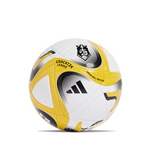 Balón adidas Kings League talla 5 - Balón de fútbol adidas de la Kings League de 2024 en talla 5 - blanco, amarillo