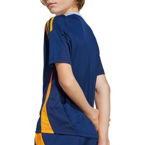 Camiseta adidas Real Madrid niño entrenamiento - Camiseta de entrenamiento infantil adidas del Real Madrid - azul marino