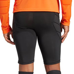 Mallas de portero adidas Squadra25 Padded GK  - Mallas cortas compresivas de portero acolchadas adidas Squa25 - negras