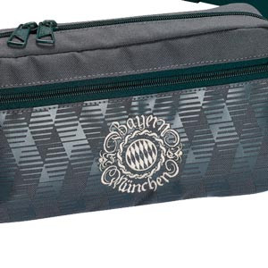 Riñonera adidas Bayern - Riñonera ajustable adidas del Bayern de Múnich - gris