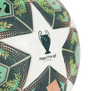 Balón adidas Champions League 24 25 Pro talla 5 - Balón de fútbol profesional adidas de la final de la Champions League Múnich 2024 2025 en talla 5 - blanco, verde