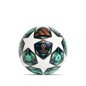 Balón adidas Champions League 2024 2025 League J350 talla 4 - Balón de fútbol adidas de la Champions League 2024 2025 en talla 4 de 350g - blanco, verde