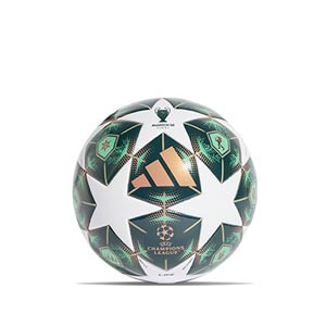 Balón adidas Champions League 24 25 League talla 4 - Balón de fútbol adidas de la final de la Champions League Múnich 2024 2025 en talla 4 - blanco, verde