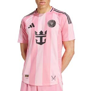 Camiseta adidas Inter Miami authentic Messi 25 - Camiseta de la primera equipación adidas del Inter Miami de Leo Messi 2025 versión jugador - rosa