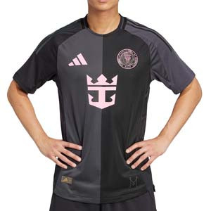 Camiseta adidas 2a Inter Miami authentic Messi 25 - Camiseta de la segunda equipación adidas del Inter de Miami de Leo Messi 2025 versión jugador - negra