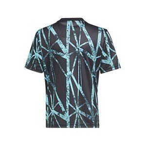 Camiseta adidas 2a Bayern niño Pre-Match - Camiseta de calentamiento prepartido infantil adidas del Bayern de Múnich de la segunda equipación 2024 2025 - negra