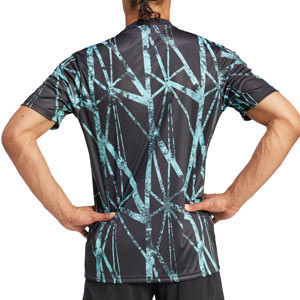 Camiseta adidas 2a Bayern Múnich Pre-Match - Camiseta de calentamiento prepartido adidas del Bayern de Múnich de la segunda equipación 2024 2025 - negra