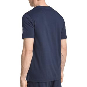 Camiseta adidas Real Madrid US - Camiseta de algodón de manga corta adidas del Real Madrid - azul marino
