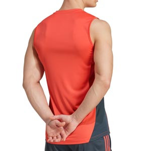 Camiseta sin mangas adidas Bayern entrenamiento - Camiseta sin mangas de entrenamiento adidas del Bayern de Múnich - roja