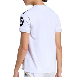 Camiseta adidas Real Madrid mujer authentic 25 26 - Camiseta para mujer de la primera equipación adidas del Real Madrid 2025 2026 versión jugador - blanca