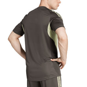 Camiseta adidas Real Madrid entrenamiento - Camiseta de manga corta de entrenamiento adidas del Real Madrid - gris